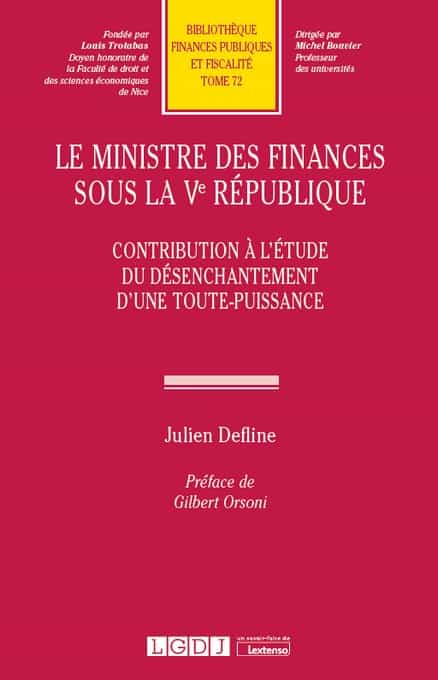 le-ministre-des-finances-sous-la-ve-republique.